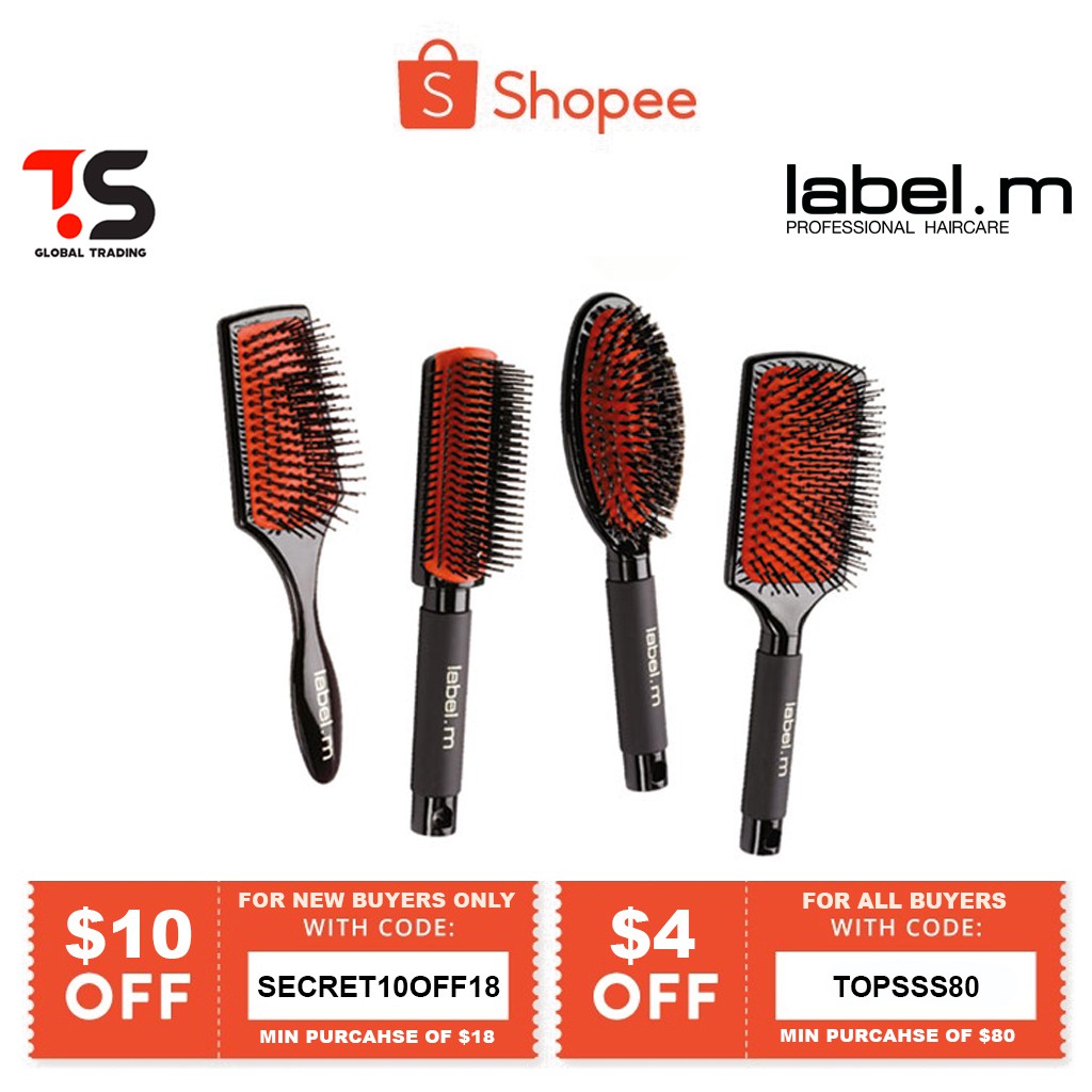 Label M Grooming / Cushion / Paddle Brush / แปรงจัดแต่งทรงผม