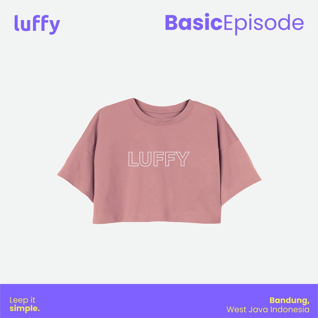 เสื้อยืด LUFFY OVERSIZE CROP (LUFFY BASIC)