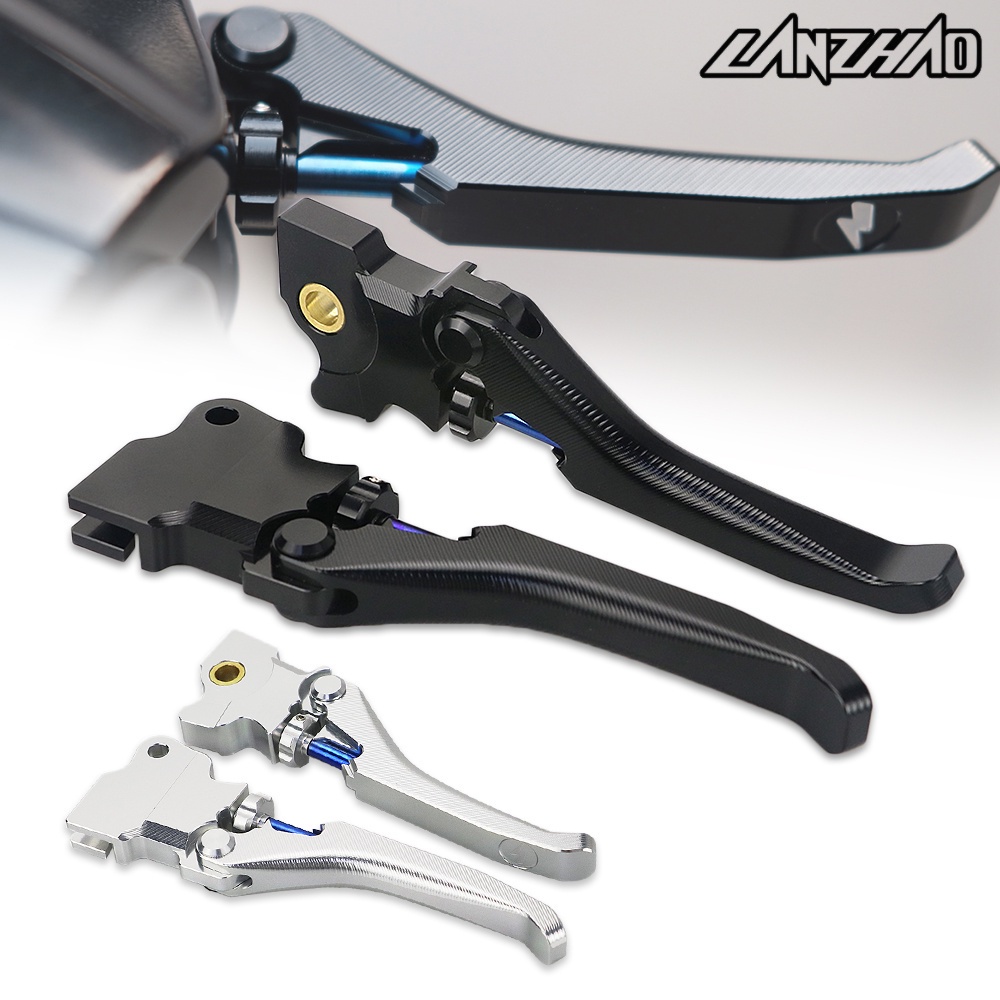ก้านเบรกคลัทช์ CNC ปรับได้ Vespa Sprint PRIMAVERA S125 LX125 ก้านเบรคปรับระดับ