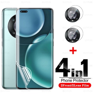 4 in 1 ฟิล์มไฮโดรเจล ป้องกันกล้อง ไม่ใช่กระจก สําหรับ Honor Magic4 Pro Honor Magic 4 Pro 4 Pro Magic 4 Lite Ultimate