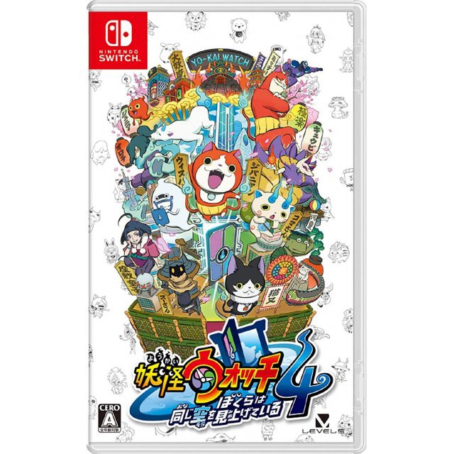 YO-KAI​ WATCH​  4​ JP ( ภาษาญี่ปุ่น) Nintendo switch มือสองสภาพดี