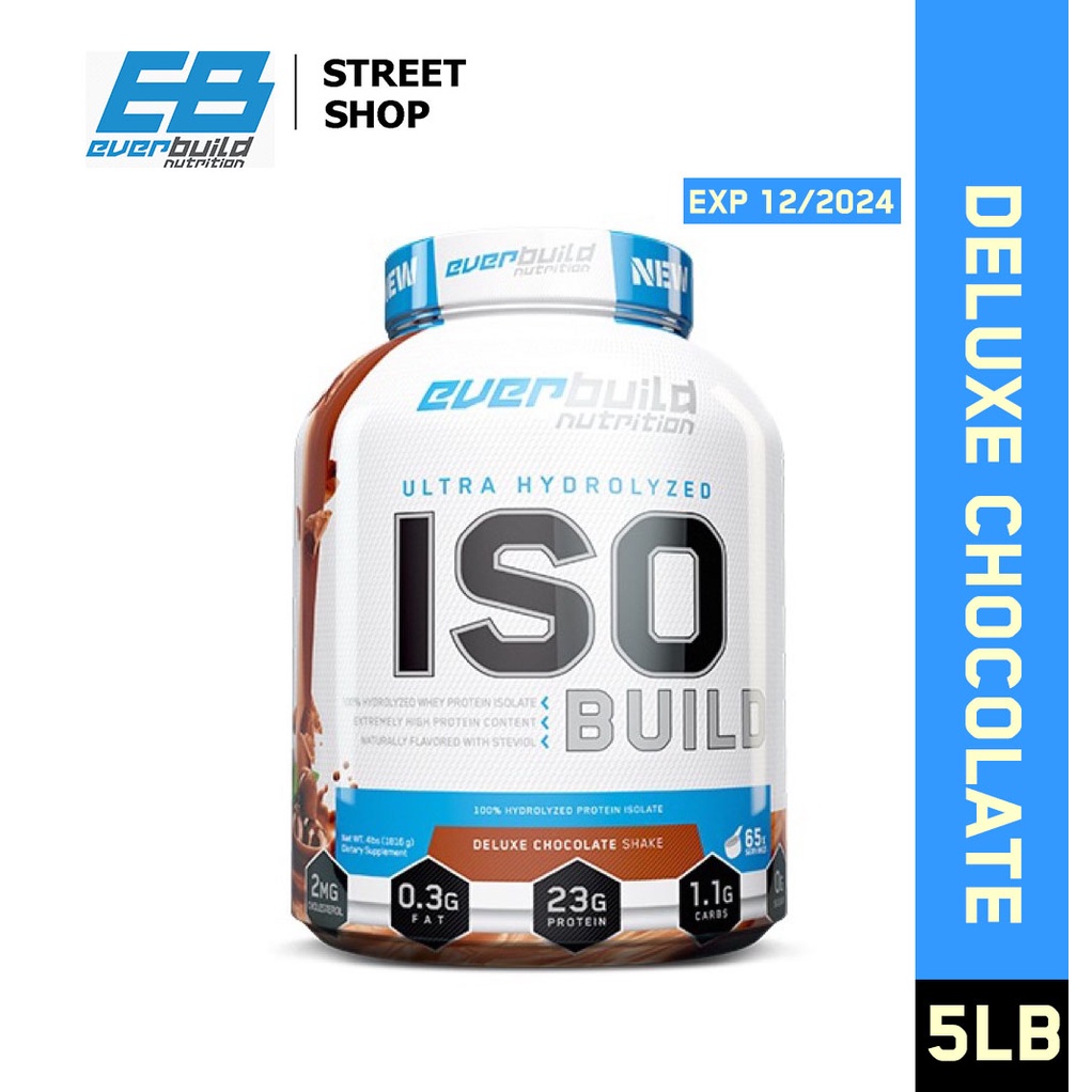 Everbuild Isolate Build 5lbs (100 Hydrolyzed Whey Protein Isolate