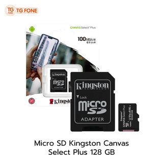 Kingston Micro Sd Card Canvas Select Plus 128 Gb/speed 100
