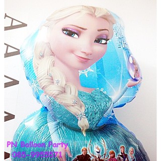 ลูกโป่งเจ้าหญิงเอลซ่าถือลูกแก้ว FROZEN Princess Foil Balloon