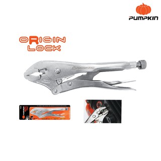 คีมล็อคปากโค้ง Pumpkin Pro  ขนาด 10 นิ้ว Orgin Lock Made In Taiwan