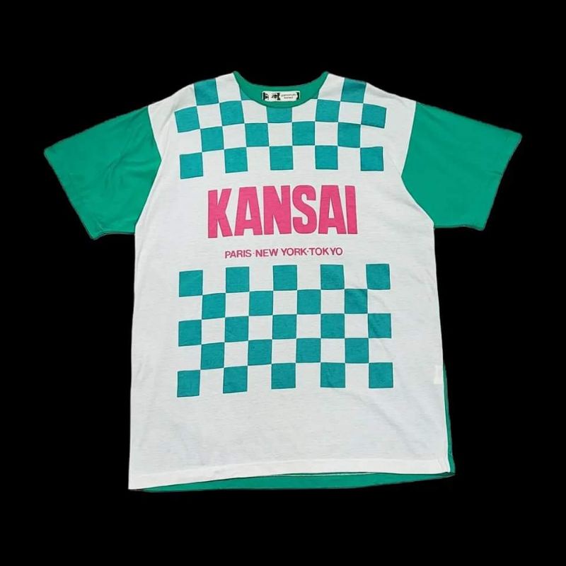 1980s Kansai Yamamoto Color Block Tee