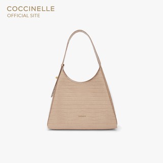 COCCINELLE FEDRA CROCO SHINY SOFT Handbag 130201 กระเป๋าสะพายผู้หญิง