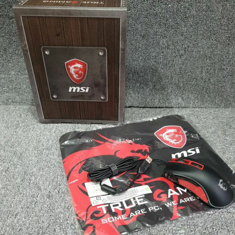 Msi Gaming Mouse/MSI Gaming Mouse Pad / SoftToy/M92 RGB Mouse Pack