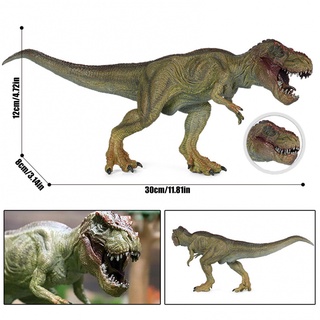 โมเดลฟิกเกอร์ไดโนเสาร์ ไทแรนโนซอรัส ขนาดใหญ่ 12 นิ้ว ของเล่นสําหรับเด็ก