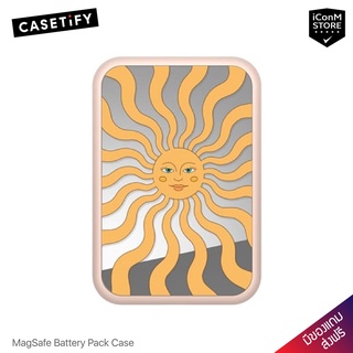 [พร้อมส่ง] CASETiFY - retro sun เคสสำหรับ Magnetic Battery Pack [ผ่อน0% ส่งฟรี มีของแถม]