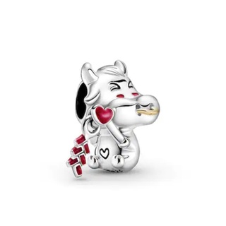 [พร้อมส่ง สินค้าแท้ 💯] Pandora Pandora Cute Ox Charm