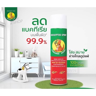 อุปกรณ์ทำความสะอาด Eucalyptus spray Kangaroo Brand น้ำมันยูคาลิปตัส สเปรย ที่ทำความสะอาด ทำความสะอาด