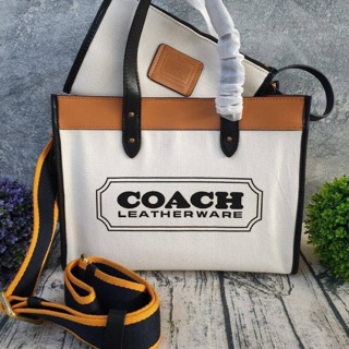 COACH FIELD TOTE 30 WITH COACH BADGE (STYLE NO: 89488)