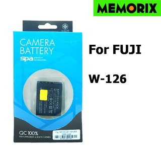 SPA battery For Fuji W126 / W126S Camera Battery แบตเตอรี่กล้อง