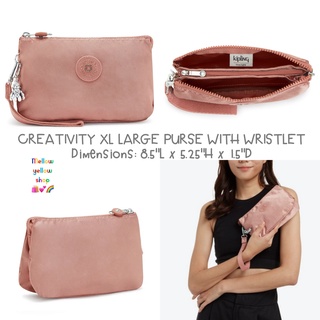 [Update 3/9/22] NEW! KIPLING CREATIVITY XL LARGE PURSE WITH WRISTLET #warmrose