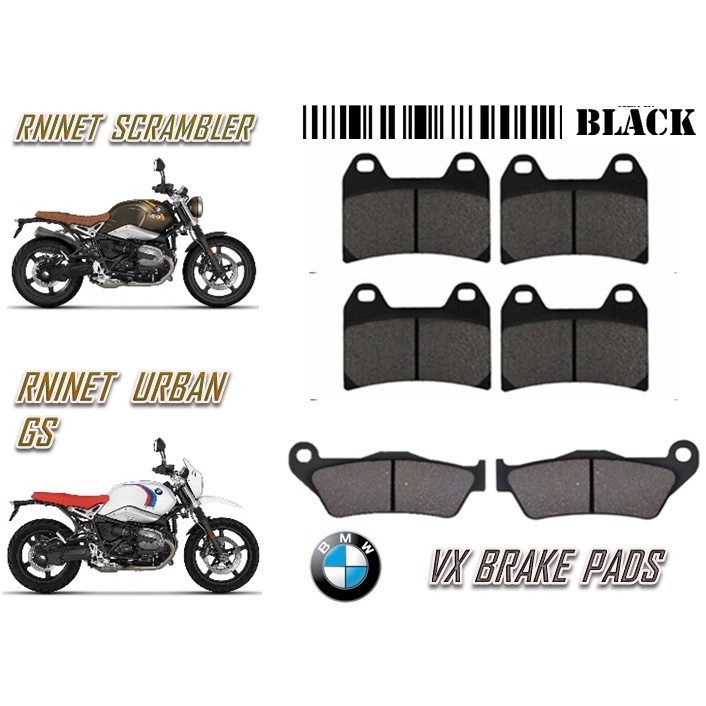 ผ้าเบรค BMW DAYTONA VX R NINE T SCRAMBLER R NINE T URBAN GS คุณภาพดีที่สุด