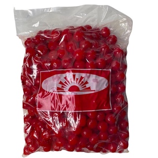 เชอร์รี่แดง,ลูกเชอร์รี่แดงเชื่อม ตรา พระอาทิตย์ Red Cherry 红樱桃 1 แพค/บรรจุ 1 Kgกิโลกรัม ราคาพิเศษ สินค้าพร้อมส่ง