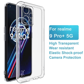 เคสโทรศัพท์มือถือ ซิลิโคนนิ่ม TPU ใส กันกระแทก สําหรับ Realme 9 4G Realme9 4G