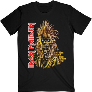 ขายดี เสื้อยืด พิมพ์ลายอัลบั้ม Iron Maiden First Eddie S-X Official Band Merch AJemkf31HGhnom89 สไตล์คลาสสิกสามารถปรับแต