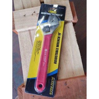 ประแจเลื่อน 10" ZIM-ZEEM ด้ามหุ้มยางกันลื่น Adjustable Wrench 10"