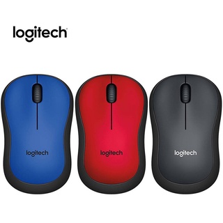 เมาส์ไร้สาย สีดำ Logitech M221-CORDLESS-MS เมาส์ไร้สาย Logitech M221 ใช้งานสะดวก ไม่รำคาญกับสายเชื่อมเพราะเชื่อมต่อแบบไร