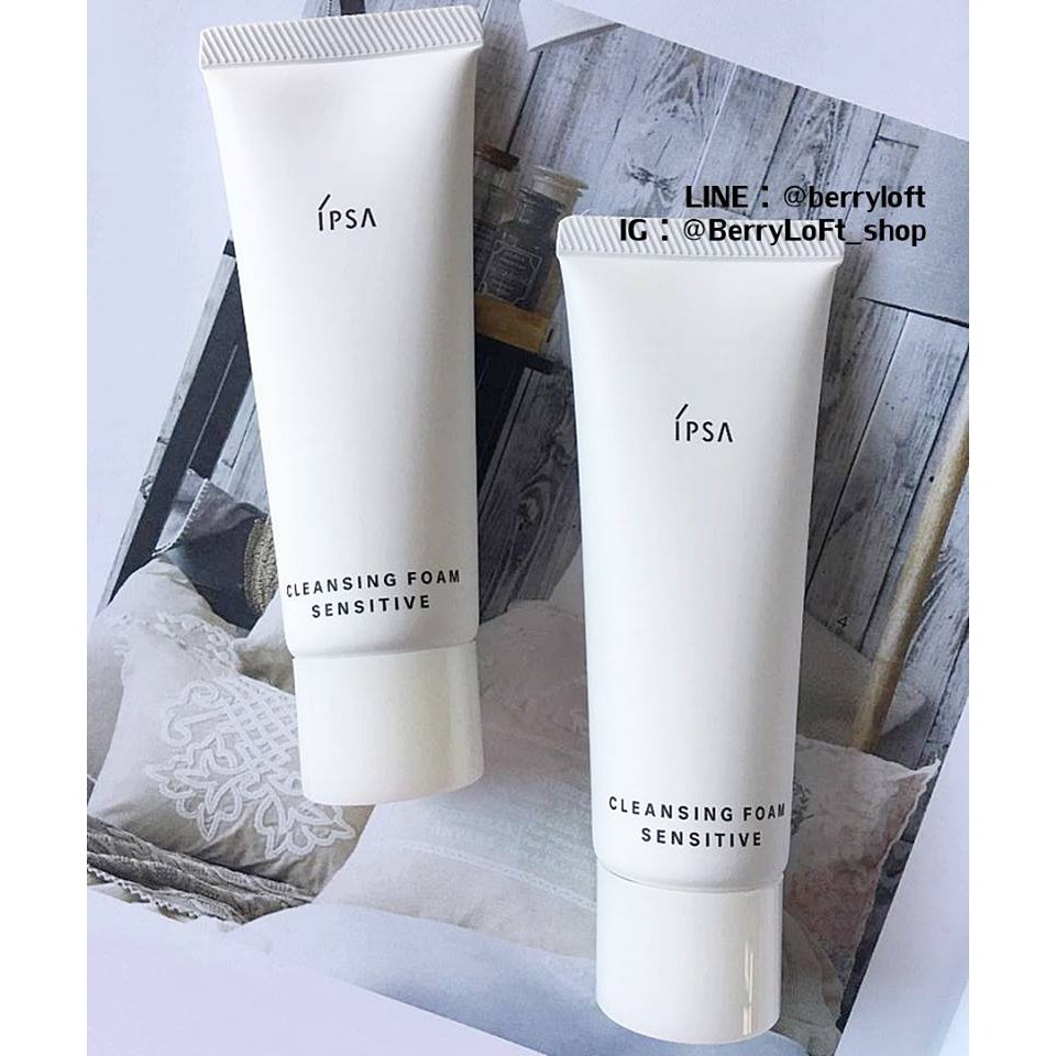 IPSA Cleansing Foam Sensitive 50 g. โฟมล้างหน้า