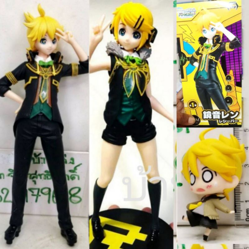 (แท้/มือ1,2)⭐Project Diva Arcade Future Tone Figure❤️Kagamine Rin❤️Transmitter Kagamine Len💙vocaloy