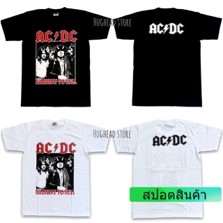 ROUND คอลูกเรือเสื้อยืดทุกวันdailyAC017 เสื้อวงร็อค ACDC เอซีดีซี เสื้อวง เสื้อยืดเอซีดีซี เสื้อวินเทจSto5XL-4XL