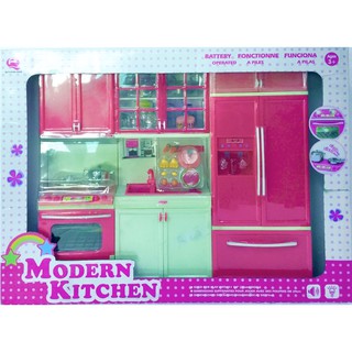 ของเล่น modern kitchen มินิครัวชุดใหญ่🔥ลดล้างสต็อก🔥70%เหลือ259฿🎀💕