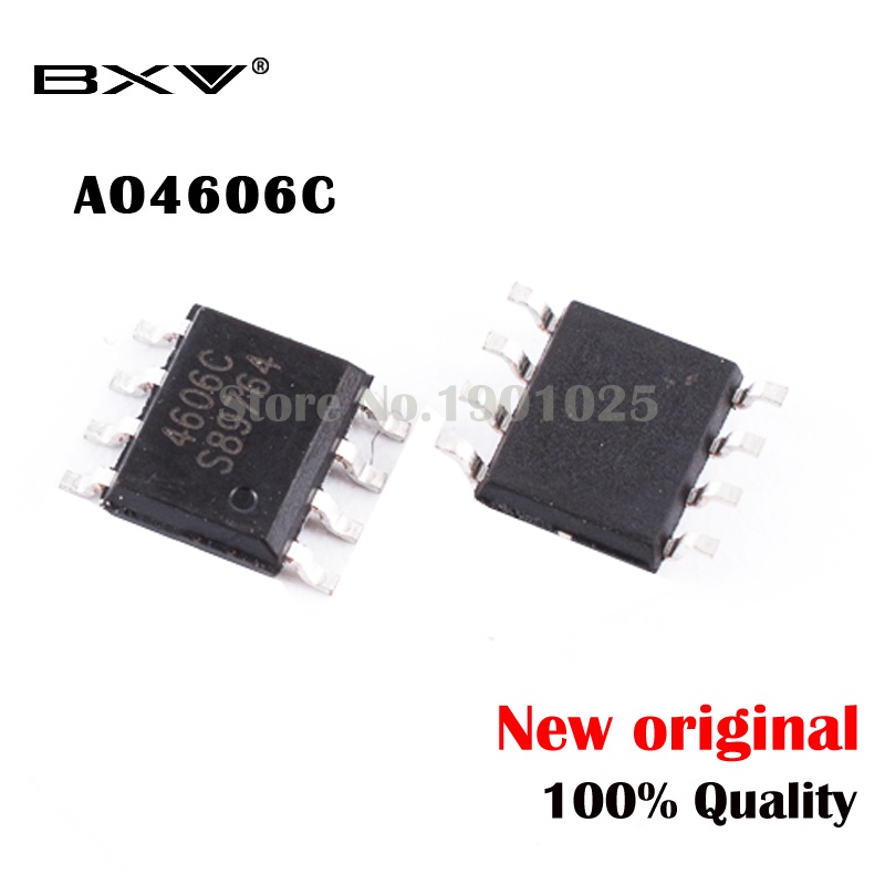 20 ชิ้น/ล็อต AO4606C SOP-8 AO4606 SOP SMD ใหม่