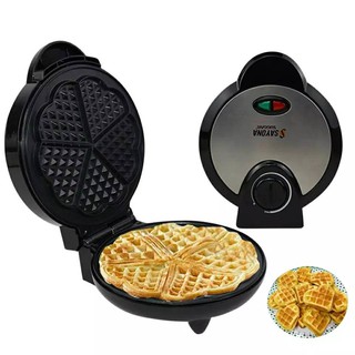 เครื่องทำวาฟเฟิลรูปหัวใจ Heart-shaped waffle maker Model : 152 ***สินค้าพร้อมส่ง***