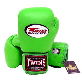 นวมชกมวย ทวินส์ สเปเชี่ยล Twins Special Boxing Gloves BGVL3 Green(เขียว) Training Gloves Sparring gloves