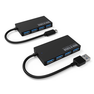 ฮับ USB C 3.0 Type C 4 พอร์ต อุปกรณ์เสริมคอมพิวเตอร์ สําหรับแล็ปท็อป พีซี