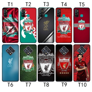Tecno Spark เคสโทรศัพท์มือถือ แบบใส ลายโลโก้ Liverpool 5AIR 6AIR 7 7P 8 MZD111