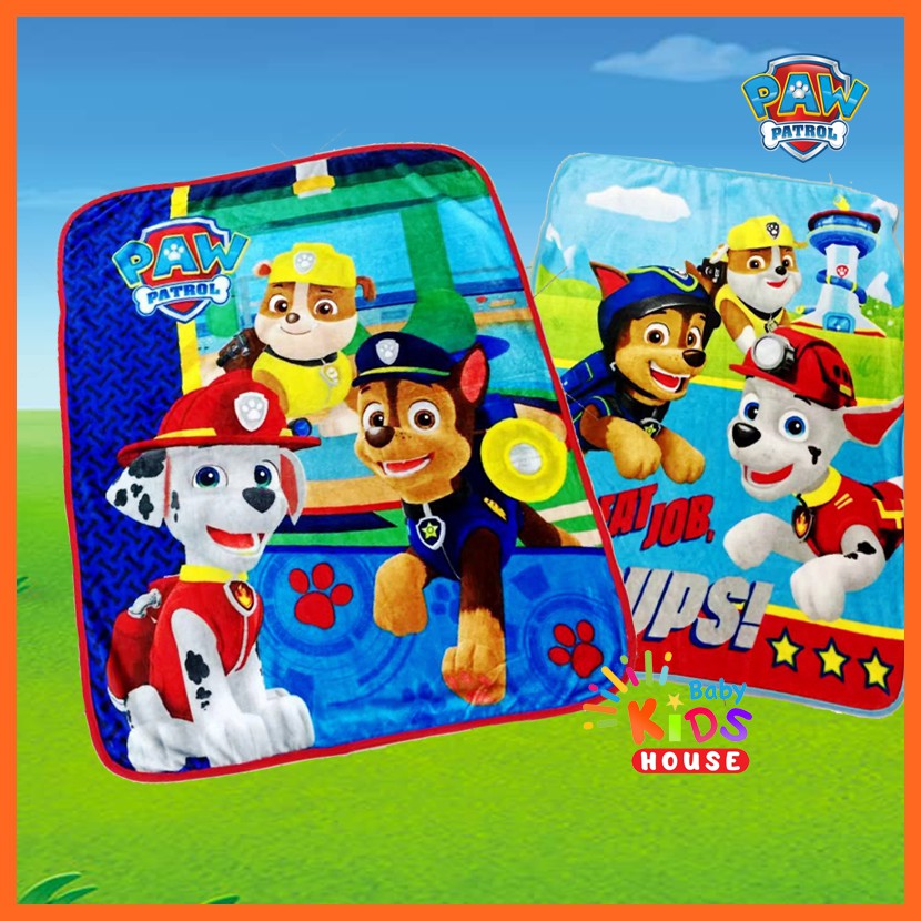 พร้อมส่ง ผ้าห่ม paw patrol
