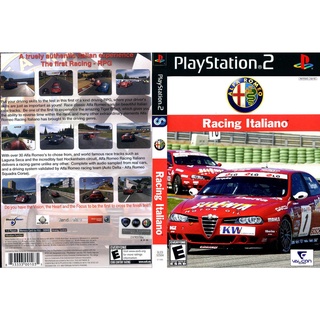 แผ่นเกมส์ PS2 Alfa Romeo Racing Italiano   คุณภาพ ส่งไว (DVD)