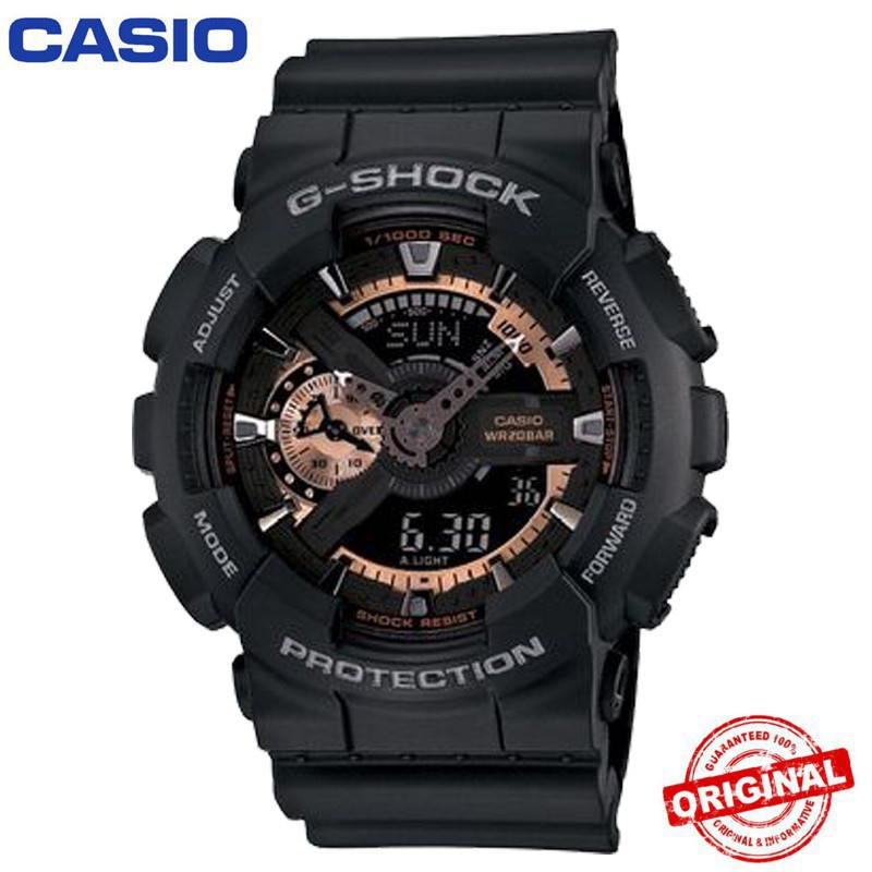 (ของแท้ 100%) นาฬิกาข้อมือ Casio gshock GA-110 ของแท้ 100% สําหรับผู้ชาย