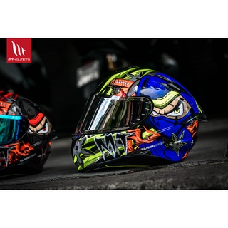 MT Helmet TARGO PRO HANZO - GLOSS FLUOR YELLOW