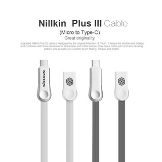 Nillkin Plus 3 Cable สายชาร์จ 2-in-1 (MicroUSB and Type-C)