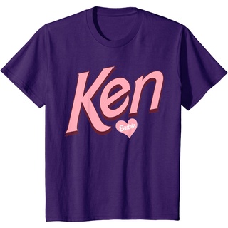 เสื้อยืดลําลอง ลาย Barbie Valentines Ken Love สไตล์เกาหลี คุณภาพสูง เป็นที่นิยม