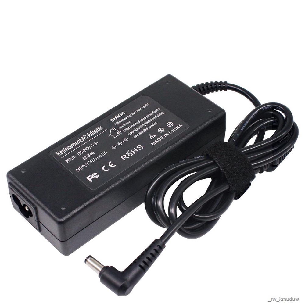 Vhbw Alimentatore 65W Per Notebook Lenovo IdeaPad, N500, S10, P580 E Altri - Sostitutivo Con Spina Europea, Cavo 2m - 3