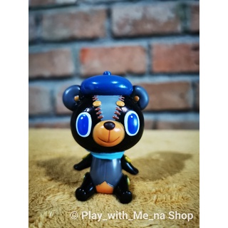 VAG Vinyl Artist Gacha series 12  &gt;&gt; Bear KUMA KUMA  หมวกน้ำเงิน  🎁 🐻