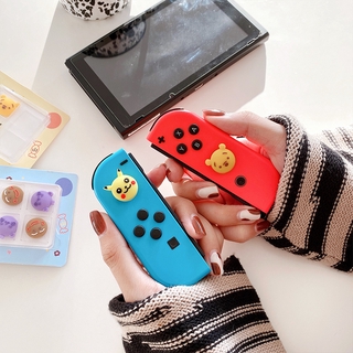 Cover Thumb Stick Grip CapสำหรับNintendo Switch NS Switch Lite Cartoon Rocker Cap Handleเคสปุ่ม