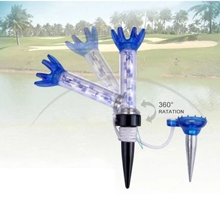 ทีกอล์ฟแบบแม่เหล็ก Golf TEE ที่ตั้งลูกกอล์ฟ ตัวตั้งลูกกอล์ฟ ยืดหยุ่น มีเชือกยึดฐานกันหล่นหาย ยาว 8 cm