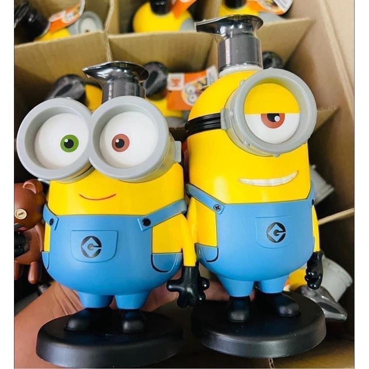 Madelyn x Minions ครีมอาบน้ำเดี่ยวตัวการ์ตูน Minions สุดน่ารัก ขนาด Limited Edition Shower Cream (#A