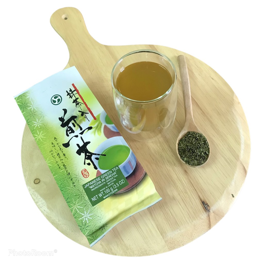 มาโกโตะ-เอ็น มัชชะ อิริ เซนชา 100 กรัม Makoto-en Matcha Iri Sencha 100 g. - รูปที่ 2