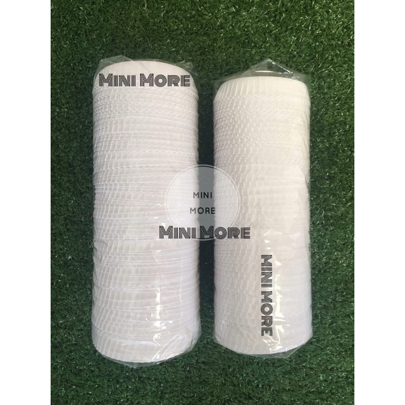 ฝาครอบแก้วน้ำทำจากกระดาษสีขาว ขนาด 8 cm. สินค้าพร้อมส่ง 1 แพ็ค (100 อัน) - รูปที่ 2