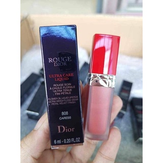 ลิปสติก Dior Rouge Ultra Care Liquid 6ml. #808