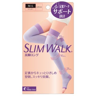 SLIM WALK ขายาวสวย / Leggings / PIP / สำหรับพักผ่อน / ถุงเท้าแรงดัน / ส่งตรงจากญี่ปุ่น