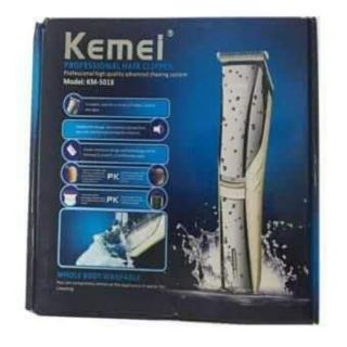 Kemei ปัตตาเลี่ยนไฟฟ้าแบบกันน้ำไร้สาย รุ่น KM-5018 ( สีทอง )